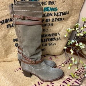 Frye Jane Strappy Tall boots